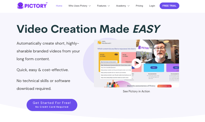 Pictory AI - Monetize AI Generated Videos on YouTube