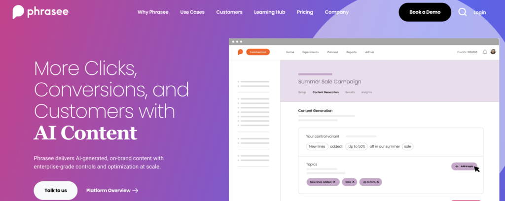 Phrasee - AI Marketing