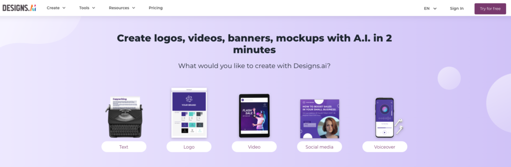 Designs.AI - Monetize AI Generated Videos on YouTube